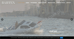 Desktop Screenshot of bartex-yacht.com.pl